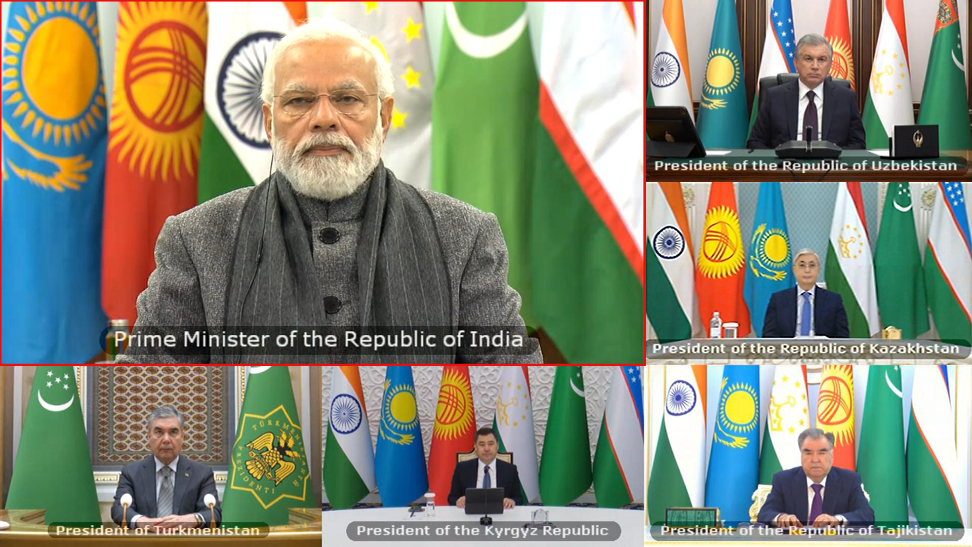 Стратегический диалог: Индия и Центральная Азия договорились о совместных шагах по Афганистану