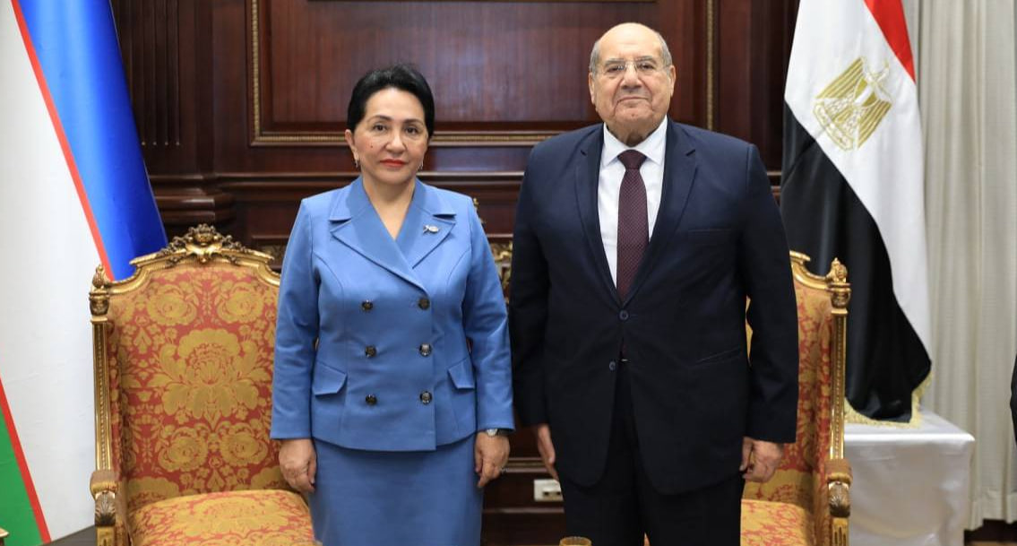 Верхние палаты парламентов Узбекистана и Египта обсудили вопросы сотрудничества